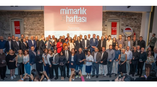 İzmir'de mimarlık haftası çoşkuyla kutlandı