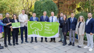 İzmir kültür parka yeşil bayrak ödülü