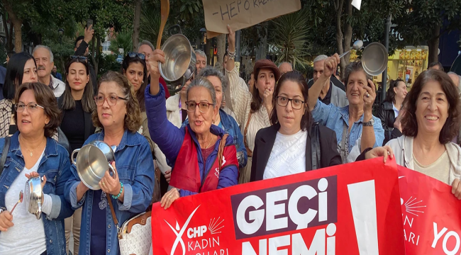 Kadınlar eyleminde yer yerinden oynadı