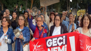 Kadınlar eyleminde yer yerinden oynadı