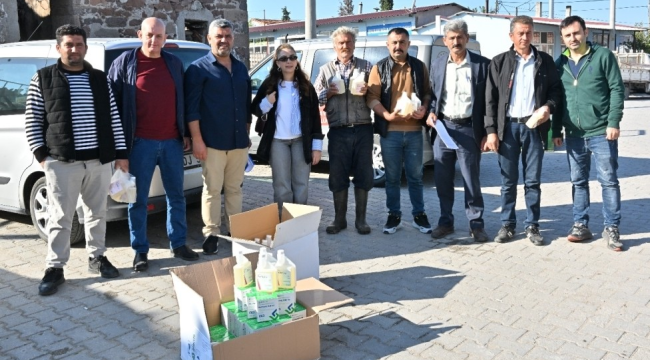 Keneye yönelik üreticilere ilaç ve eğitim desteği başlatıldı