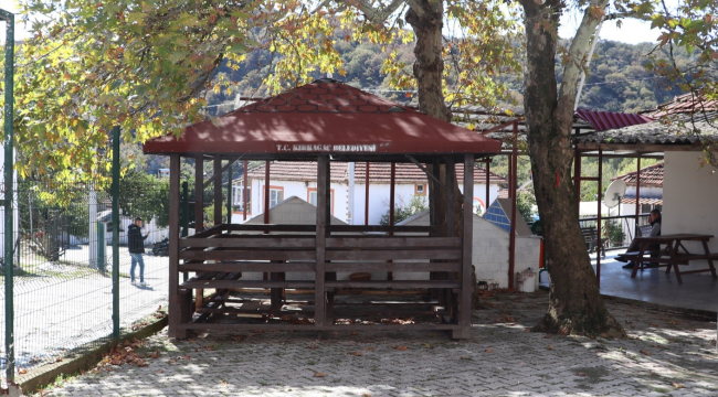 Kırkağaç belediyesi mahallelere kamelyalar kuruyor