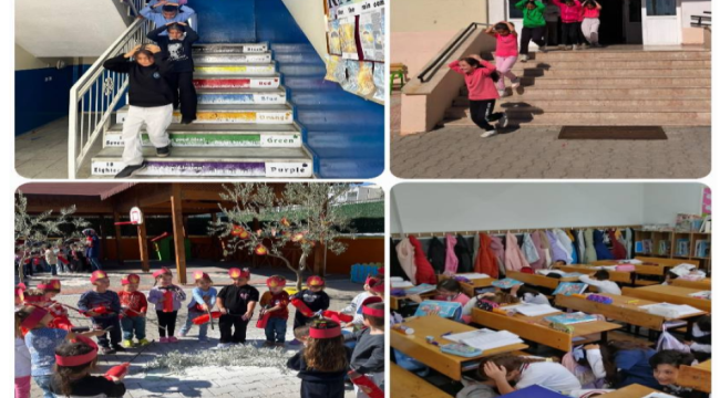 Manisa'da tüm okullarda eş zamanlı afet ve acil tahliye tatbikatı gerçekleştirildi