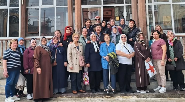 Manisa'lı kadınlar Soma'yı gezdi