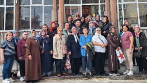Manisa'lı kadınlar Soma'yı gezdi