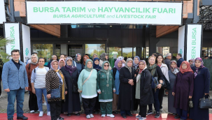 Manisalı kadın çiftçiler Bursa tarım fuarında