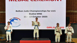 Milli judocusu Rabia Tekin balkan şampıyonu