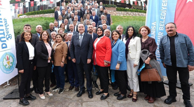 Muhtarlarla buluşan Başkan Dutlulu ''halka ulaştık, doğru hizmetleri hayata geçirdik''