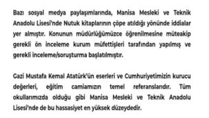 Nutuk soruşturması başladı