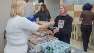 Örnek köy sosyal tesisi, üniversiteli kız öğrencilere barıma için açıldı