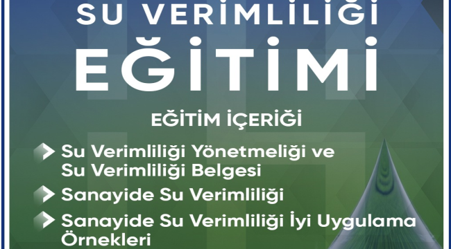 OSB'de sanayide su verimliliği konulu eğitim 
