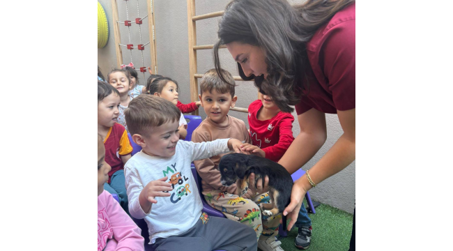 Salihli belediyesinden miniklere hayvan sevgisi eğitimi
