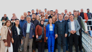 Seçim öncesi başkan Özalper 5 ilçeyi ziyaret etti