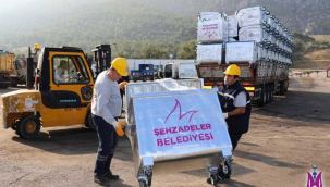 Şehzadelerde çöp konteynerleri yenilendi