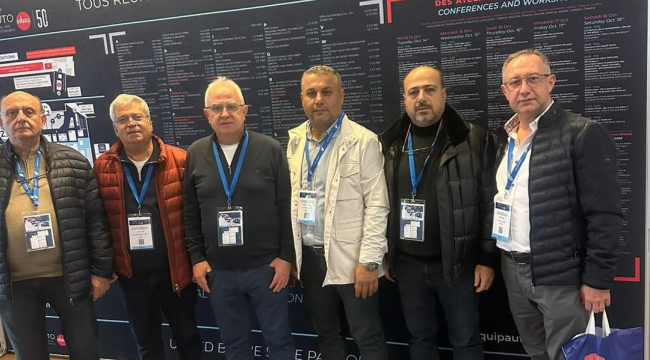 TSO yöneticileri Equip Auto Paris fuarında