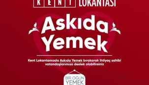 Turgutlu'da belediye 'askıda yemek' uygulaması başlattı