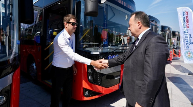 Ulaşımı rahatlatacak 15 otobüs hizmete başladı