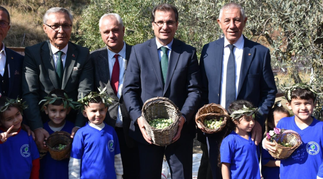  "Zeytin 5.0"zeytin hasadı programına kaymakam Ali Güldoğan'da katıldı