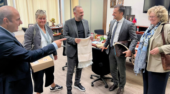 Ziyarette Türkiye ve Almanya arasında ticareti geliştirme ele alındı