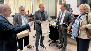 Ziyarette Türkiye ve Almanya arasında ticareti geliştirme ele alındı