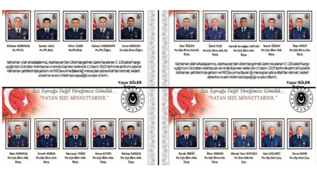 20 şehidin naaşı Türkiye'ye getirildi!