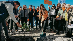 Adları dikilen 411 fidanda yaşayacak