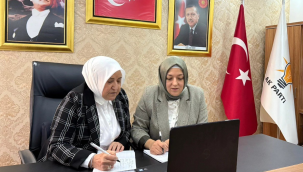AKP kadın kollarında online toplantısı
