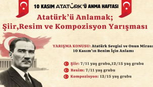Alaşehir belediyesi şiir,resim ve kompozisyon y düzenlediarışması 