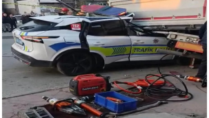 Alaşehir'de kaza trafik polisi şehit oldu