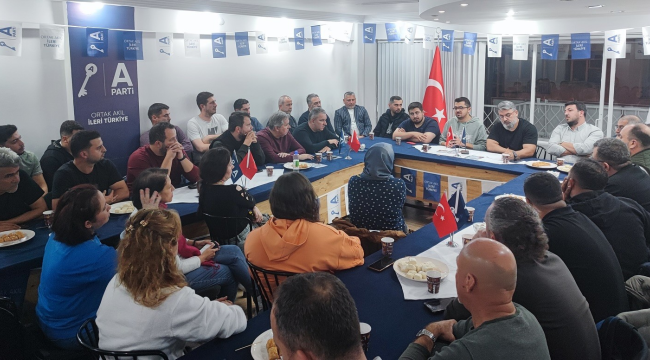Anahtar parti Manisa il başkanlığında ortak toplantı