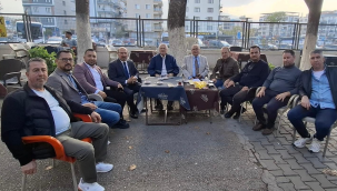 Başkan Akyüz, başkan Kırlı ile bir araya geldi