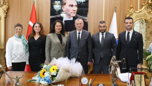 Başkan Balaban Manisa baro yönetim ile bir araya geldi