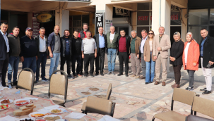 Başkan Dönmez esnaf kahvaltısına katıldı