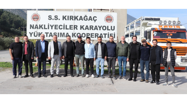 Başkan Dönmez nakliyecilerle bir araya geldi