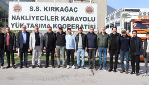 Başkan Dönmez nakliyecilerle bir araya geldi