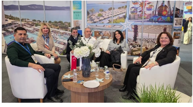Başkan Gençay Didim'i World Travel tanıttı