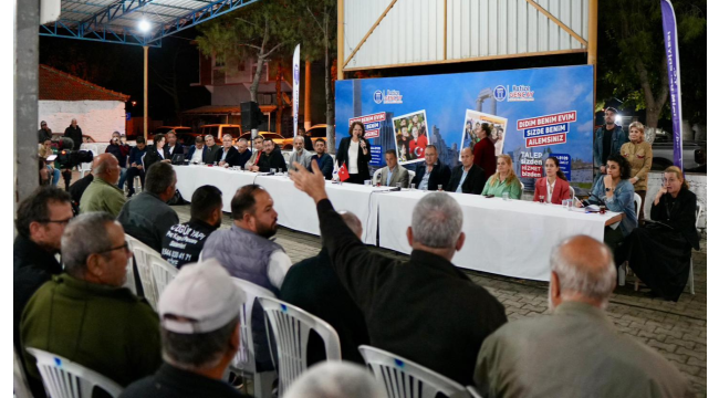 Başkan Gençay mahalle ziyaretlerini tamamladı