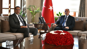 Başkan Turgut vali Özkan'ı ziyaret etti
