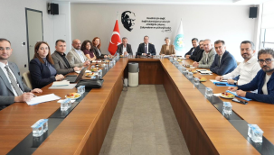 Başkanlar proje değerlendirme toplantısında buluştu