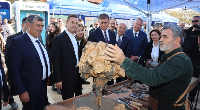 Başkanlar uluslararası zeytin festivalinde buluştu