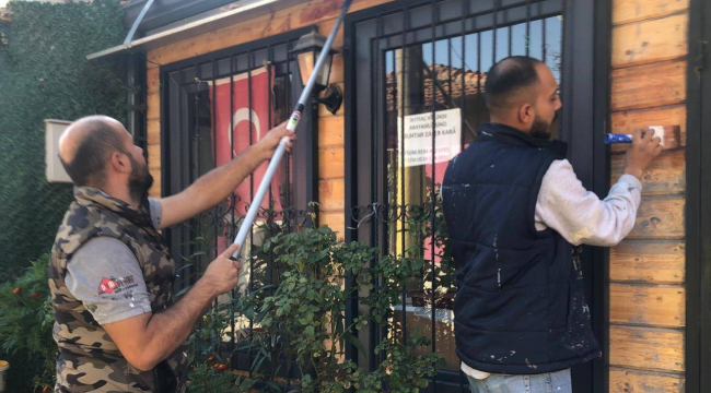 Belediye muhtarlık binalarını yeniliyor