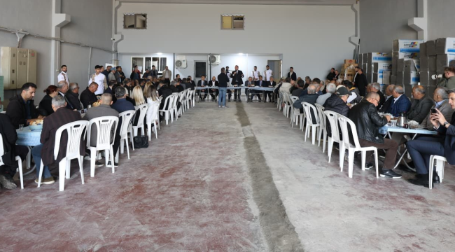 Besim Dutlulu kooperatif ve oda temsilcileriyle bir araya geldi