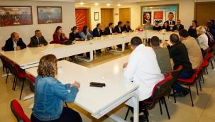 CHP il yönetimine tebrik ziyareti