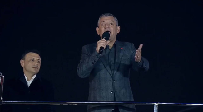 CHP Lideri Özgür Özel ''bu iddianame bir iftiranamedir ve bomboştur''