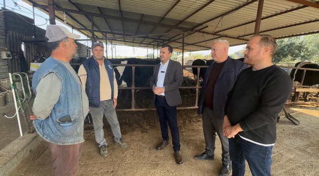 CHP milletvekiline dert yanan üreticiler''Bu yıl kriz büyük''