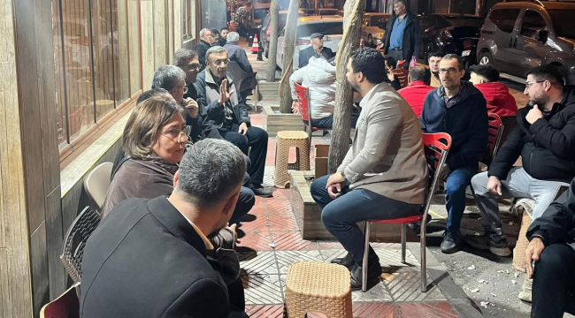 CHP Şehzadeler ilçe başkanlığı mahalle ziyaretlerine başladı