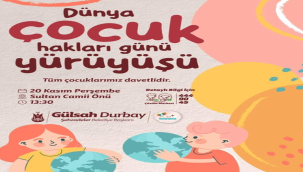 Çocuklar hakları için yürüyor!