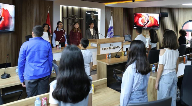 Didim belediyesi çocuk meclisi, kasım ayı toplantısı yapıldı