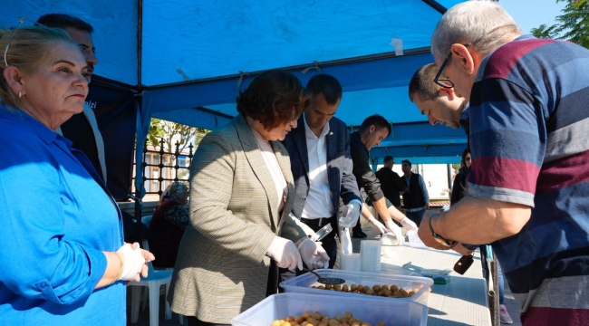 Didim'de şehitler için lokma hayrı