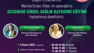 Eczanede cinsel sağlık kategorisi semineri